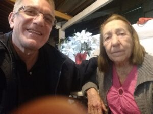 Israel Sucpenaro e Maria (sua mãe)